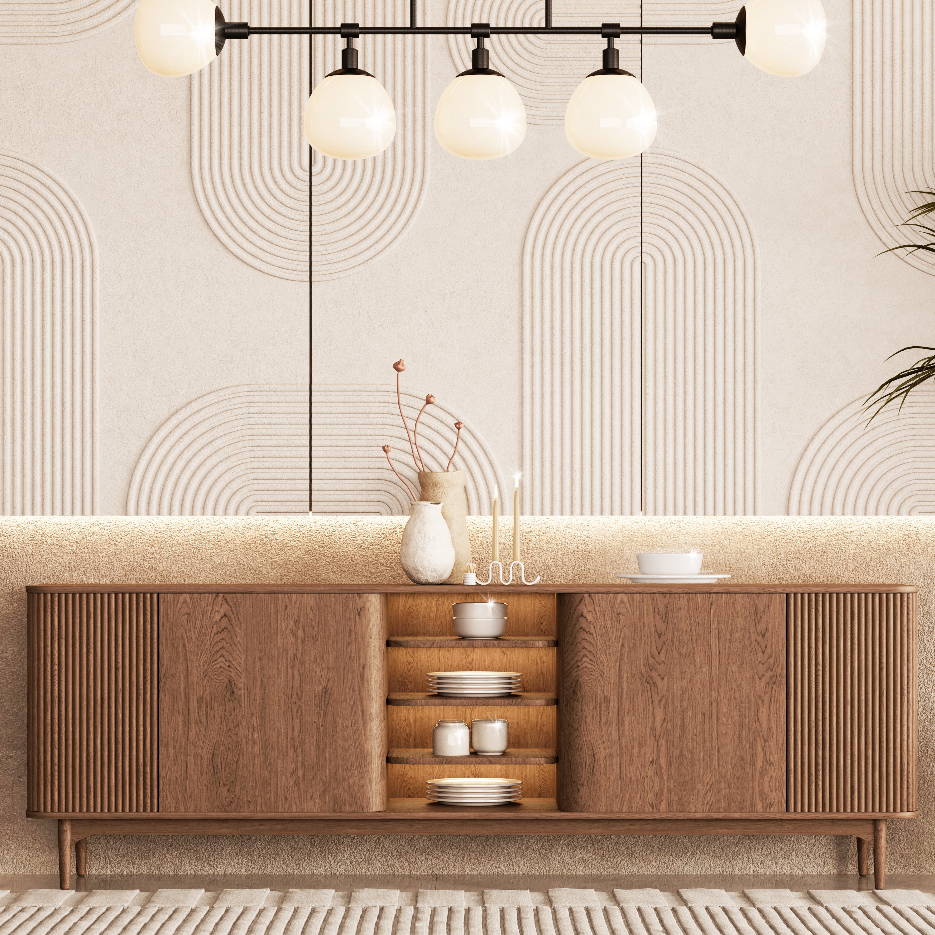 Pearl Wooden Buffet