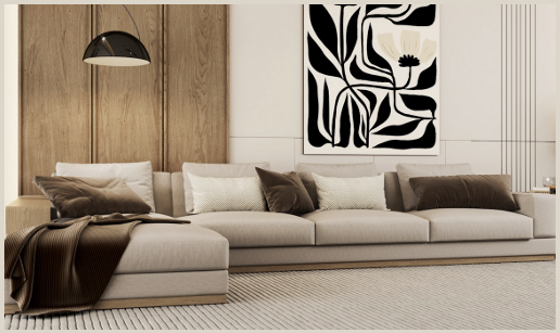 Modern Harmony Living Room