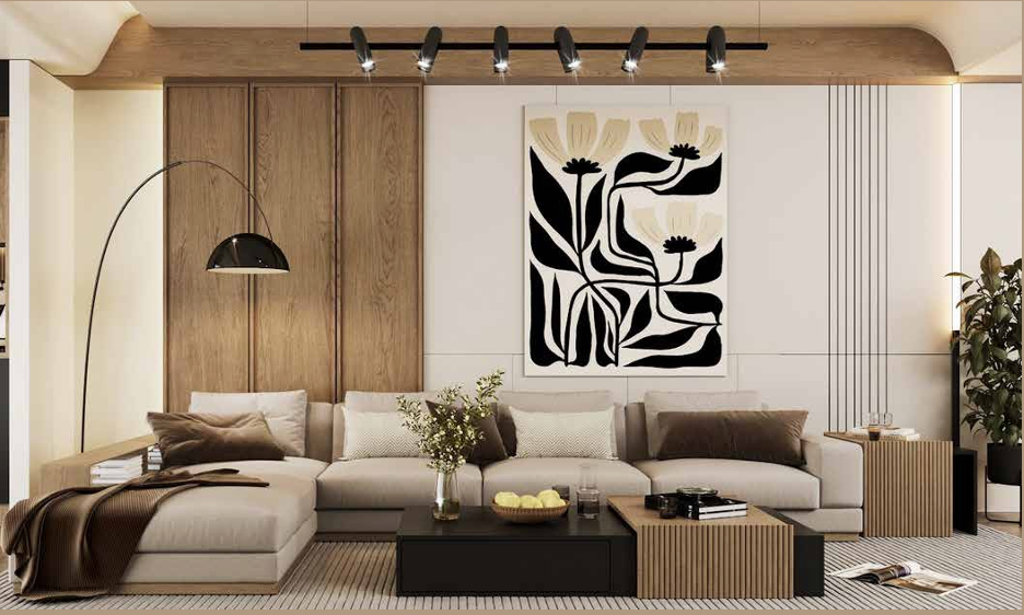 Modern Harmony Living Room