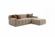 Puffy Modular L shape couch